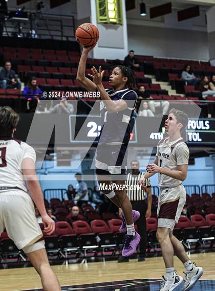 Thumbnail 1 in John Bowne vs Iona Prep (Pubic vs Catholic Hoops Showdown) photogallery.