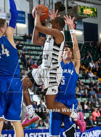 Thumbnail 3 in Middle Early College vs. Haldane (NYSPHSAA Class C Final) photogallery.