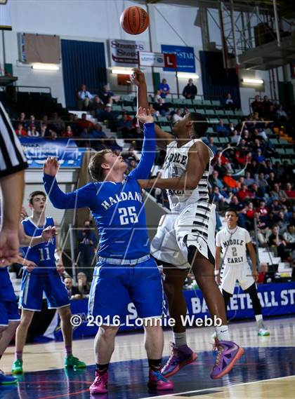 Thumbnail 3 in Middle Early College vs. Haldane (NYSPHSAA Class C Final) photogallery.