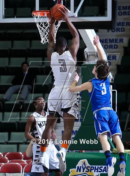 Thumbnail 2 in Middle Early College vs. Haldane (NYSPHSAA Class C Final) photogallery.