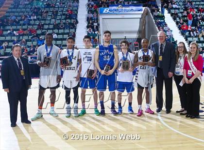 Thumbnail 1 in Middle Early College vs. Haldane (NYSPHSAA Class C Final) photogallery.