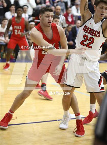 Thumbnail 1 in Pike vs. Southport  (IHSAA 4A 1st Round Playoff) photogallery.