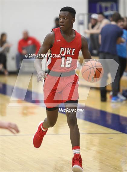 Thumbnail 3 in Pike vs. Southport  (IHSAA 4A 1st Round Playoff) photogallery.