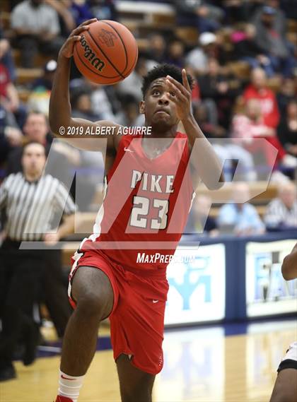 Thumbnail 1 in Pike vs. Southport  (IHSAA 4A 1st Round Playoff) photogallery.