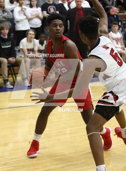 Thumbnail 3 in Pike vs. Southport  (IHSAA 4A 1st Round Playoff) photogallery.