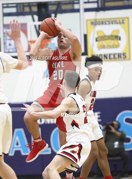 Thumbnail 1 in Pike vs. Southport  (IHSAA 4A 1st Round Playoff) photogallery.