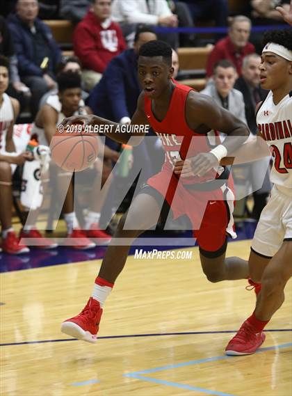 Thumbnail 1 in Pike vs. Southport  (IHSAA 4A 1st Round Playoff) photogallery.