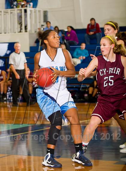 Thumbnail 1 in Sam Rayburn vs Cy-Fair (McDonald's Texas Invitational) photogallery.