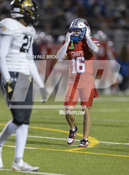 Thumbnail 3 in Westlake vs Brennan (UIL 6A D1 Football Region 4 Area) photogallery.