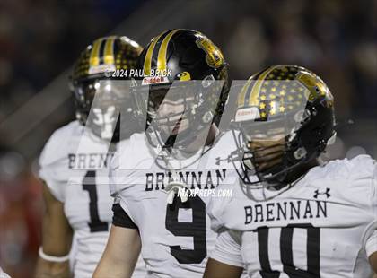 Thumbnail 1 in Westlake vs Brennan (UIL 6A D1 Football Region 4 Area) photogallery.