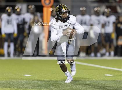Thumbnail 1 in Westlake vs Brennan (UIL 6A D1 Football Region 4 Area) photogallery.