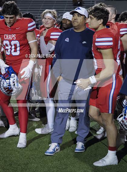 Thumbnail 1 in Westlake vs Brennan (UIL 6A D1 Football Region 4 Area) photogallery.