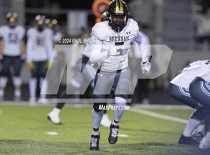 Thumbnail 2 in Westlake vs Brennan (UIL 6A D1 Football Region 4 Area) photogallery.