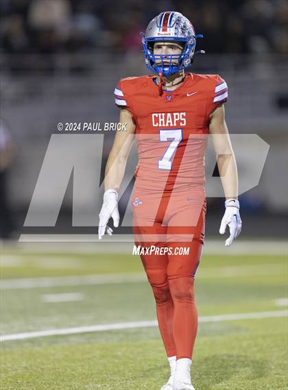 Thumbnail 2 in Westlake vs Brennan (UIL 6A D1 Football Region 4 Area) photogallery.