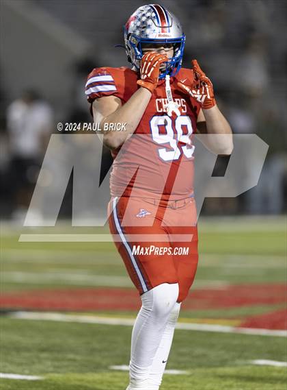 Thumbnail 2 in Westlake vs Brennan (UIL 6A D1 Football Region 4 Area) photogallery.