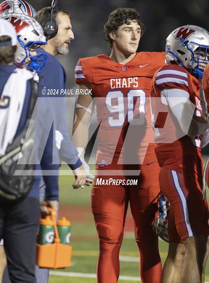 Thumbnail 1 in Westlake vs Brennan (UIL 6A D1 Football Region 4 Area) photogallery.