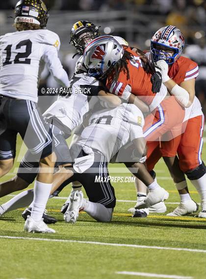 Thumbnail 2 in Westlake vs Brennan (UIL 6A D1 Football Region 4 Area) photogallery.