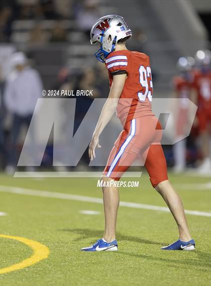 Thumbnail 1 in Westlake vs Brennan (UIL 6A D1 Football Region 4 Area) photogallery.