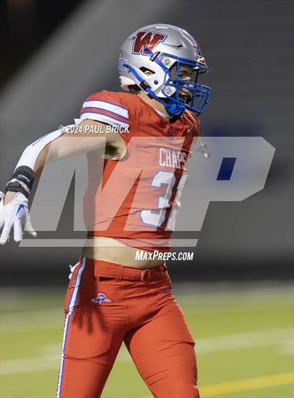 Thumbnail 3 in Westlake vs Brennan (UIL 6A D1 Football Region 4 Area) photogallery.