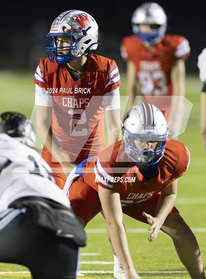 Thumbnail 3 in Westlake vs Brennan (UIL 6A D1 Football Region 4 Area) photogallery.