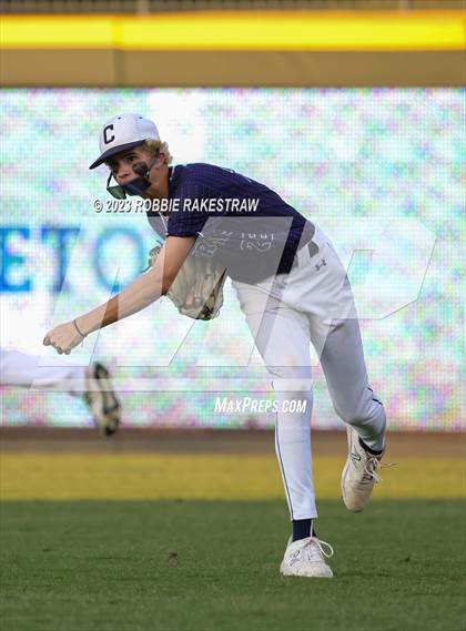 Thumbnail 2 in Argyle vs. Boerne-Champion (UIL 5A Baseball State Semifinal) photogallery.