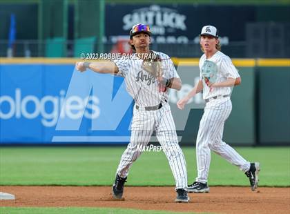 Thumbnail 3 in Argyle vs. Boerne-Champion (UIL 5A Baseball State Semifinal) photogallery.