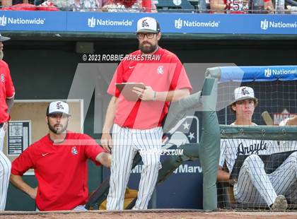 Thumbnail 2 in Argyle vs. Boerne-Champion (UIL 5A Baseball State Semifinal) photogallery.