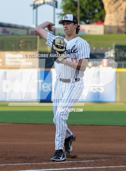Thumbnail 1 in Argyle vs. Boerne-Champion (UIL 5A Baseball State Semifinal) photogallery.