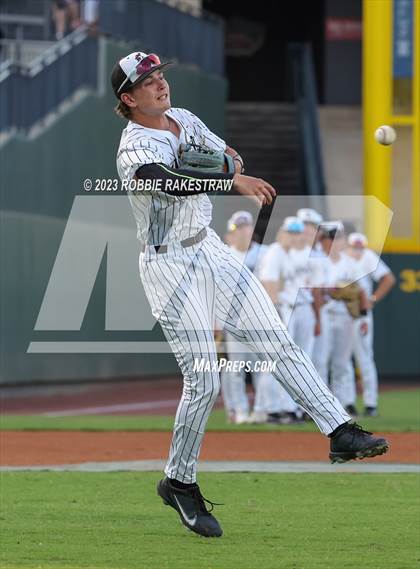 Thumbnail 3 in Argyle vs. Boerne-Champion (UIL 5A Baseball State Semifinal) photogallery.