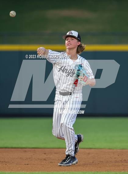 Thumbnail 3 in Argyle vs. Boerne-Champion (UIL 5A Baseball State Semifinal) photogallery.