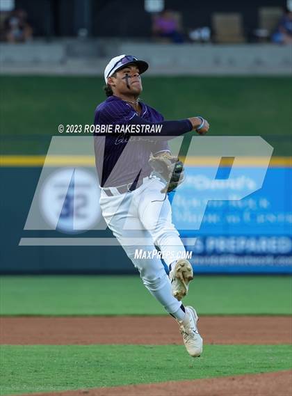 Thumbnail 2 in Argyle vs. Boerne-Champion (UIL 5A Baseball State Semifinal) photogallery.