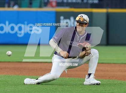 Thumbnail 3 in Argyle vs. Boerne-Champion (UIL 5A Baseball State Semifinal) photogallery.
