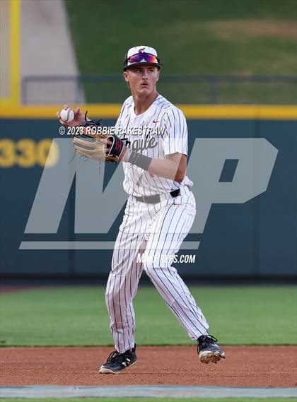 Thumbnail 3 in Argyle vs. Boerne-Champion (UIL 5A Baseball State Semifinal) photogallery.