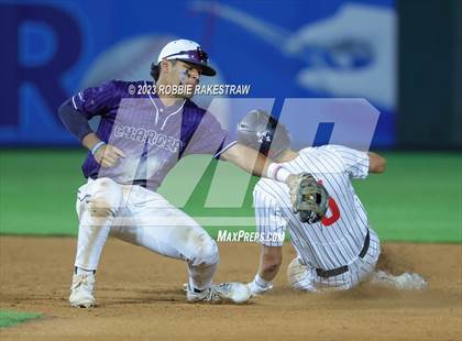 Thumbnail 1 in Argyle vs. Boerne-Champion (UIL 5A Baseball State Semifinal) photogallery.