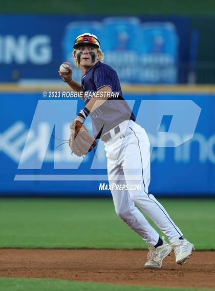 Thumbnail 2 in Argyle vs. Boerne-Champion (UIL 5A Baseball State Semifinal) photogallery.