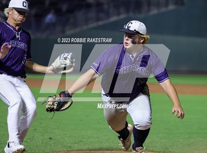 Thumbnail 2 in Argyle vs. Boerne-Champion (UIL 5A Baseball State Semifinal) photogallery.