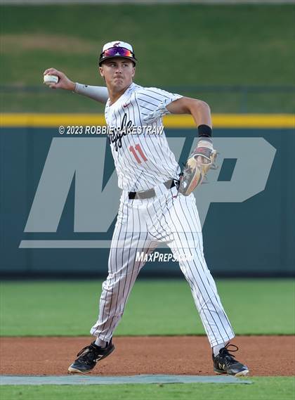 Thumbnail 1 in Argyle vs. Boerne-Champion (UIL 5A Baseball State Semifinal) photogallery.