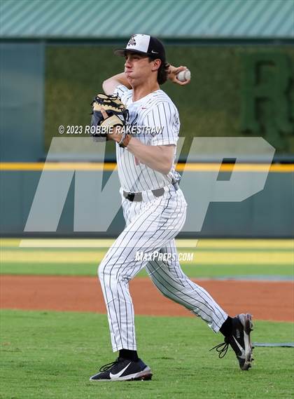 Thumbnail 2 in Argyle vs. Boerne-Champion (UIL 5A Baseball State Semifinal) photogallery.