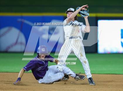 Thumbnail 1 in Argyle vs. Boerne-Champion (UIL 5A Baseball State Semifinal) photogallery.