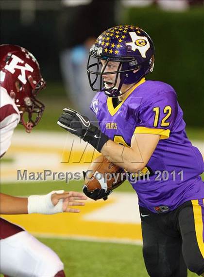 Thumbnail 2 in Granbury vs. Killeen ( 4A Division 1  Bi-District Playoff ) photogallery.