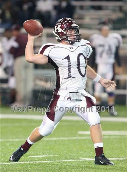 Thumbnail 3 in Granbury vs. Killeen ( 4A Division 1  Bi-District Playoff ) photogallery.