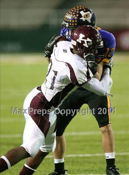 Thumbnail 3 in Granbury vs. Killeen ( 4A Division 1  Bi-District Playoff ) photogallery.