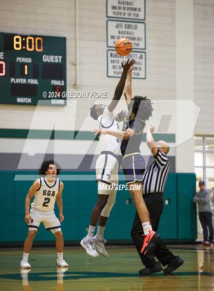 Thumbnail 1 in San Gabriel Academy vs. Notre Dame (SO) photogallery.