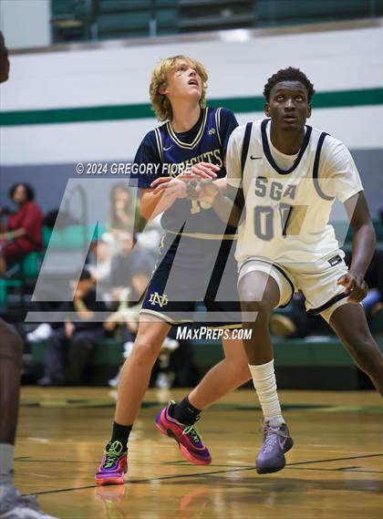 Thumbnail 3 in San Gabriel Academy vs. Notre Dame (SO) photogallery.