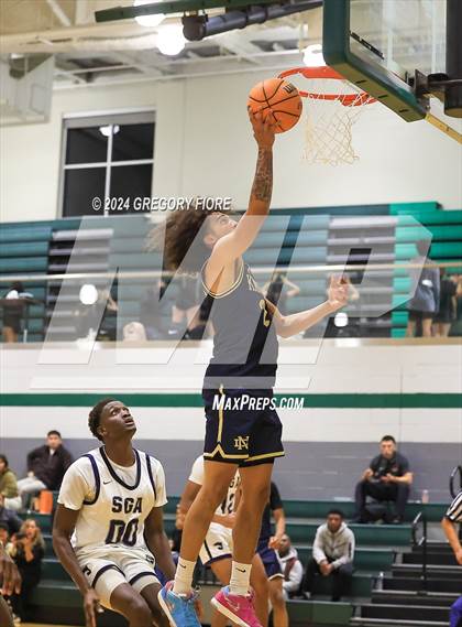 Thumbnail 3 in San Gabriel Academy vs. Notre Dame (SO) photogallery.