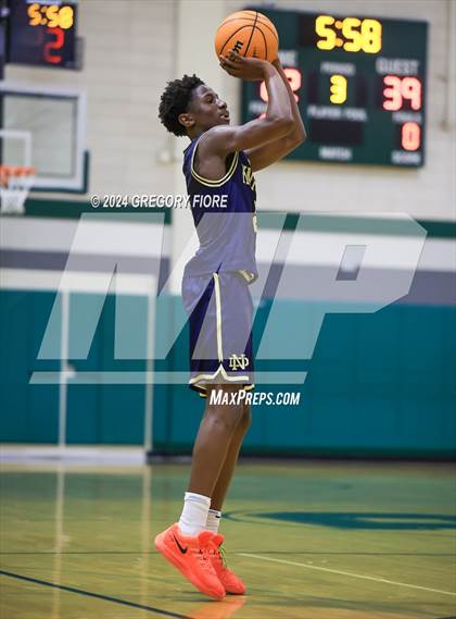 Thumbnail 3 in San Gabriel Academy vs. Notre Dame (SO) photogallery.