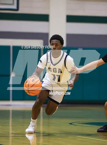 Thumbnail 2 in San Gabriel Academy vs. Notre Dame (SO) photogallery.