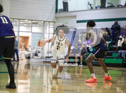Thumbnail 3 in San Gabriel Academy vs. Notre Dame (SO) photogallery.