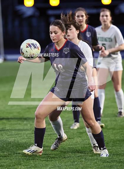 Thumbnail 2 in Covenant Day vs Weddington (Queen City Classic) photogallery.