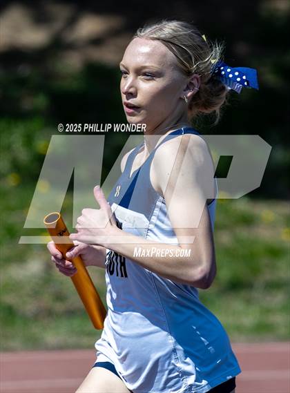 Thumbnail 2 in Benson Invitational (Girls 4x800)  photogallery.